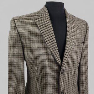 Ralph Lauren 42L Wool Cashmere Blend 3 Button Sport Coat Blazer